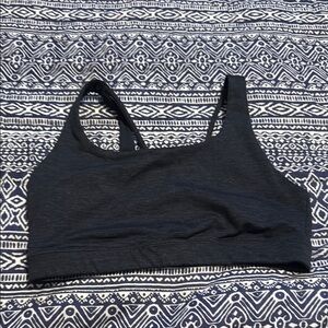 Athleta Heather Navy Seamless Sports‎ Bra Intimates